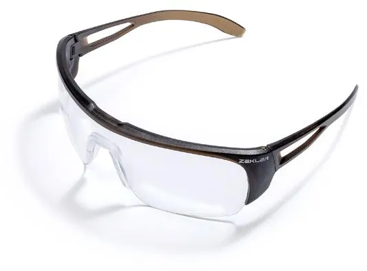 Zekler 76 Skyddsglasögon - Transparent - Brun