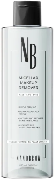 Nanobrow Micellär Sminkborttagning 200 ml